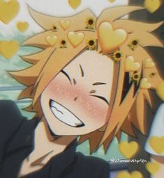 Denki Pfp, Kaminari Denki, Denki Kaminari, Anime Aesthetic, Profile Pics, Profile Pictures