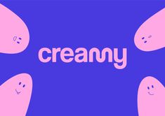 Logotipo tipográfico de sorveteria artesanal com ilustrações e cores vibrantes rosa e azul. Isso faz parte de um projeto de Identidade Visual feito para a marca Creamy em briefing fictício proposto pela plataforma Tifólio. A marca é divertida, atraente, diferente e única. 

Handmade ice cream shop logo with illustrations and vibrant colors. This is part of a Visual Identity project made for the Creamy brand. The brand is fun, attractive, different and unique. Modern Fun Logo Design, Ice Cream Shop Branding, Fun Brand Identity, Ice Cream Branding, Ice Cream Shop Branding Design, Ice Cream Business Logo, Ice Cream Logo Branding, Ice Cream Brand Identity, Ice Cream Brand Logo