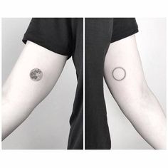 an instagram page with two pictures of the same person's arm, and one has