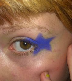 Stargirl Makeup, Jester Aesthetic, Star Eye Makeup, Courtly Jester, Funny Hamilton, Hamilton Jokes, Funky Makeup, Swag Makeup, Dope Makeup