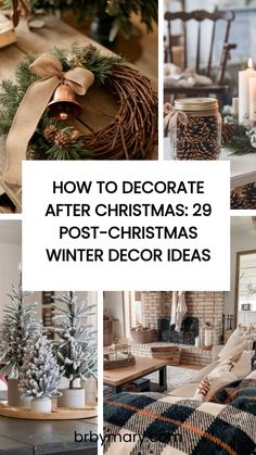 How To Decorate After Christmas Is Over, Cozy Winter Decor After Christmas, Winter Tablescapes After Christmas, Decorating After Christmas Is Over, After Christmas Decor Winter Decorations, Winter Home Decor After Christmas, Winter After Christmas Decor, After Christmas Decorating, Home Decor After Christmas