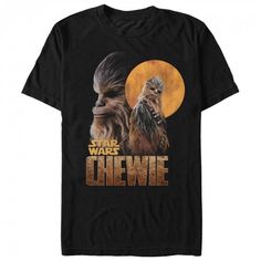 the star wars chewie t - shirt is shown