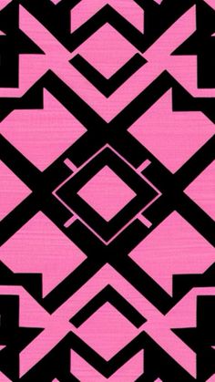 a black and pink pattern with squares