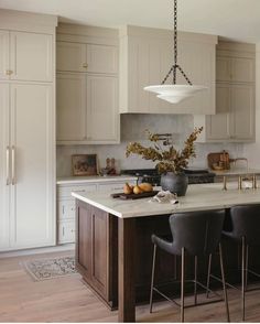 Wood Stained Island, Stained Island, James May Homes, James May, Cabinet Color, Flooring Inspiration, Family Party