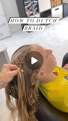 Dutch Braid Tutorial, French Braids Tutorial, Braids Step By Step, Lace Braids, Double Dutch Braid, Dutch Braid Hairstyles, Braiding Your Own Hair, Tight Braids, Beautiful Braided Hair