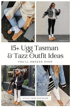 When I was in high school, I remember many students that were dressed to the nines. I would wake up early in the morning to straighten my hair and put on makeup (things I never do today), and plenty of my friends would show up for class in dresses, skirts, lots of jewelry and sometimes even heels. Style Ugg Tasman, Outfits With Ugg Tasman Slippers, Outfits With Ugg Slippers, Ugg Slipper Outfit, Ugg Aesthetic, Ugg Tasman Outfit, Tasman Uggs Outfits, Ugg Tasman Slippers Outfit, Tasman Slippers Outfits