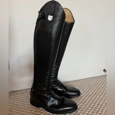 Great Condition, Perfectly Broken Into! Selling Because I No Longer Ride But Beautiful Condition Riding Boots, Limited Time, Women Shoes, Boots, Black, Color