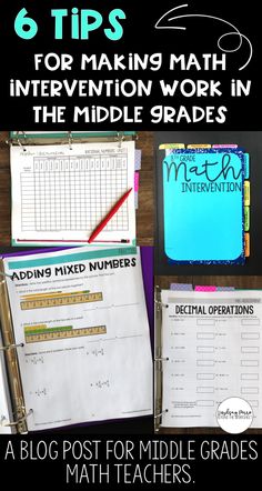 six tips for making math invention work in the middle grade