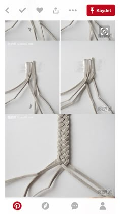 Braided Leather Bracelet Diy, Leather Bracelet Tutorial, Silver Wire Jewelry, Diy Leather Bracelet, Bead Crochet Patterns, Bracelets Handmade Diy, Rope Crafts Diy, Diy Friendship Bracelets Patterns, Braided Leather Bracelet