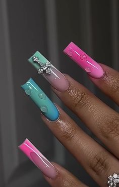 Christ Nails, Father God, Acrylic Nails Coffin Pink, Unique Acrylic Nails