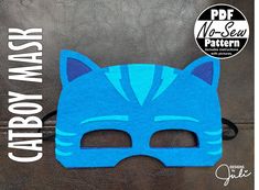 Make your own durable "Catboy Felt PJ Masks - Mask" with this easy to follow PDF PATTERN; perfect for parties, Halloween, gifts and playing dress up.   Please note this listing is for the PDF PATTERN and svg file only. Pattern Includes: *A materials and supply list *Instructions with tips, pictures, and pattern diagram. *Pattern - Catboy *SVG file Size: Mask will fit ages 1 - Adult.  Skill Level:  *Perfect for Beginners. *Fun to make. Disclaimer: Any Copyrights or trademarks pertaining to the na Pj Masks Party, Felt Masks, Pj Mask Party, Pj Masks Birthday, Felt Mask, Mask Pattern, Supply List, Mask Party, Playing Dress Up