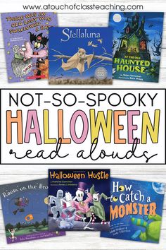 children's books about halloween with the title not so spooky halloween read alouds