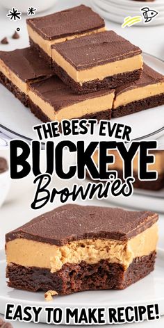 the best ever buckeye brownies easy to make recipe