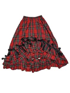 Material: Polyester100% Model: 158cm/40kg 着用サイズS 着丈 腰囲 S 84cm 60-70cm M 86cm 64-80cm Vampire Clothes, Red Plaid Skirt, Ribbon Skirts, Fasion Outfits, Snow Girl, Tie Skirt, Tie Design, Half Skirt, A Skirt