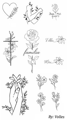 Get a one-of-a-kind custom tattoo design from a dedicated artistLearn More Meaningful tattoos for moms Begginer Tattoo Designs For Women, Aethstetic Tattoo Ideas, Tattoo Flash Feminina, Behind The Elbow Tattoo, Sillouttes Tattoos, Floral Flash Tattoo, Tattoo Minimalista Feminina, Small Line Art Tattoos, Flash Tattoo Feminina