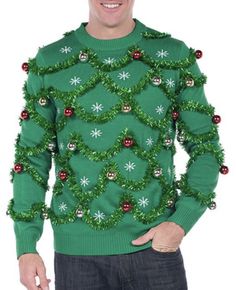 Diy Ugly Christmas Sweater, Tacky Christmas Sweater, Christmas Tree Sweater, Ugly Xmas Sweater