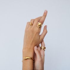 Named after the Swahili word for 'dome,' the Kuba ring is defined for its illuminating, soft curves. Wear this statement ring daily for a distinctive signature style. Handcrafted in recycled brass by artisans in Kenya using traditional techniques. Handcrafted in recycled brass by artisans in Kenya. Gold products are 24k gold plated brass and match our brass style in color and tone. Silver products are brass with a chrome plating. Your purchase promotes artisan innovation + entrepreneurship. To l Innovation And Entrepreneurship, Ring Sale, Ethical Jewelry, Timeless Treasures, Chrome Plating, Signature Style, Statement Ring, Kenya, Cuff Bracelet