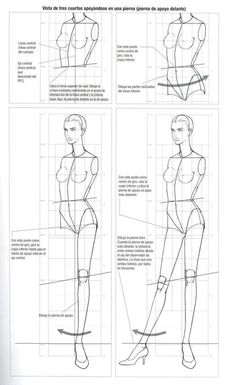 the instructions for how to draw a woman's body