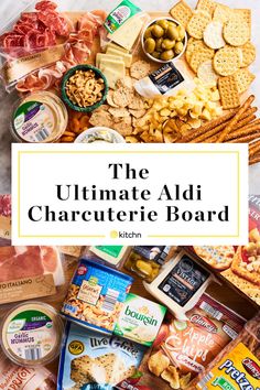 the ultimate adj charcuterie board with cheeses and crackers