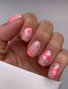 Summery Nails, Minimal Nails, Simple Acrylic Nails, Cute Gel Nails, Acrylic Nails Coffin Short, Short Acrylic Nails Designs, Minimalist Nails, Fire Nails, Funky Nails