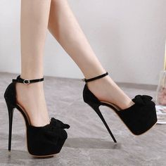 Home · zshee · Online Store Powered by Storenvy Shoes Party, Ankle Heels, High Shoes, Point Shoes, Girly Shoes, Shoes Heels Wedges, Shoes High, Big Bow