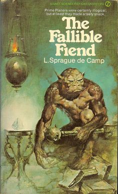 the book cover for the fallible friend by l'spaque de camp