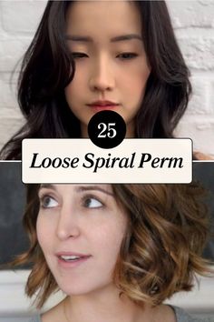 Embrace the effortless beauty of loose spiral perms. Discover 25 stunning styles that will add volume, texture, and a bohemian charm to your hair. Perm For Fine Hair, Volumizing Perm, Loose Spiral Perm, Spiral Perms, Perm Curls, Body Wave Perm, Wavy Perm, Perm Hairstyles, Spiral Perm