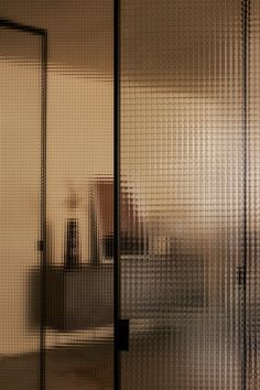 an image of a room with glass doors