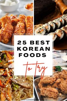 25 best korean foods to try