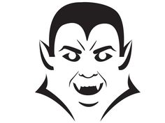 an evil man's face is shown in black and white