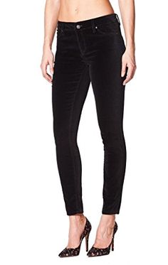 Nicole Miller New York Mid-Rise Denim Stretch Skinny Jeans for Women New York Tribeca, Stretch Velvet, Jeans For Women, Nicole Miller, Black Stretch, Jeggings, Women's Style