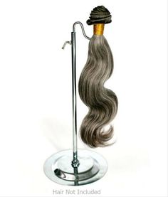 Take your hair extension display to the next level. The stainless steel hair extension stands will put the finishing touches to your hair boutique or vendor table at a large expo. They are extremely durable and easy to clean. The hair stands can be adjusted to a height you will like as well. Hair Extension Stands You can purchase these individually or by the case for a discount. A case includes either five or ten hair extension stands. Inside Our Office We use these exact hair extension stands i Hair Extension Display, Extension Display, Sew In Extensions, Vendor Table, Hair Boutique, Curly Hair Extensions, Hair Extensions Best, Homecoming Hairstyles Updos, Homecoming Hair Down