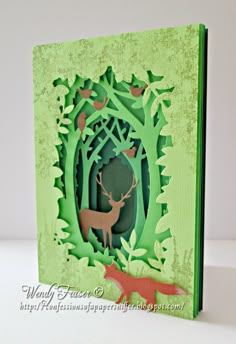 Papercut Art, Paper Carving, Layered Art, Ni Idea, Shadow Box Art