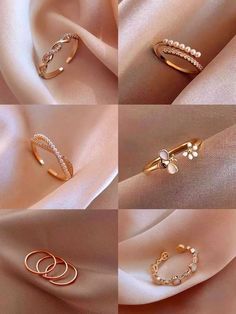 Girly Accessories Rings, Girly Rings, Stylish Jewelry Accessories, Modern Muse