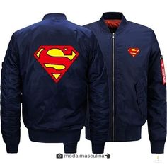 Superman Outfit, Superhero Superman, Waterproof Winter Coat, Batman Outfits, Flying Jacket, Geek Clothes, Men Coats, Coats Vintage, Coat Women Fashion