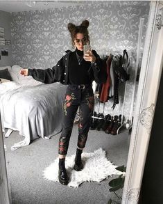 Perfect Winter Outfit, Instagram Baddie, Look Rock, Stil Boho, Looks Black, Pinterest Outfits, Teenager Outfits, Winter Trends