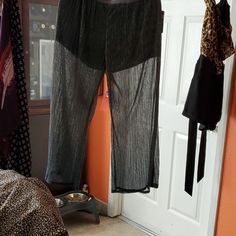 See Thru Pants With Attached Shorts. Perfect For A Night Out. Tight At The Waist. Super Cute New With Tags Never Worn. See Thru Pants, Macys Pants, Short Pants, Pant Jumpsuit, Night Out, Tights, Pants For Women, Super Cute, Leggings