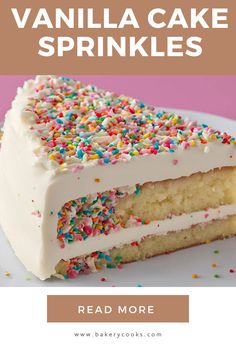 Vanilla cake sprinkles is a delightful twist on a classic dessert that never fails to bring a smile. The soft, moist vanilla cake, combined with the colorful burst of sprinkles, creates a treat that’s both visually appealing and delicious. Whether mixed into the batter or sprinkled on top of a creamy frosting, these tiny bits