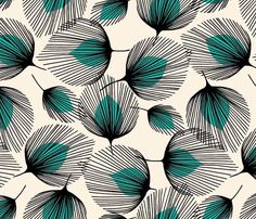 an image of blue and black leaves on a white wallpaper background, with lines in the middle