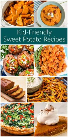 kid - friendly sweet potato recipes are the perfect side dish for any family or friends