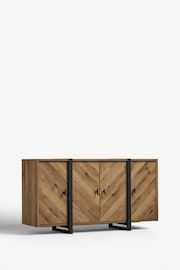 Sideboards Living Room, Small Sideboard, Dark Metal, Large Sideboard, Extending Table, Loft Living, Oak Sideboard, Cupboard Storage, Sideboard Cabinet