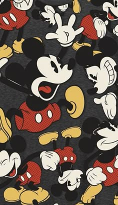 the mickey mouse pattern is very cute