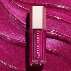 Fenty Beauty Lip Gloss Collection, Fuschia Flex Fenty, Fenty Fuchsia, Fenty Lip Gloss, Fenty Beauty Lip Gloss, Fenty Gloss