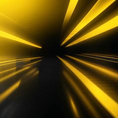 an abstract yellow and black background with some light coming from the top to the bottom