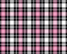 a pink and black plaid fabric