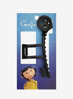 Coraline Button Key Claw Hair Clip Hot Topic Hair Clips, Coraline Hot Topic, Coraline Hair Clip, Coraline Stuff, Coraline Button, Dory Finding Nemo, Coraline Aesthetic, Exploding Kittens, Emily The Strange