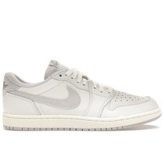 Men's Air Jordan 1 Low 85 Summit White/Lt Smoke Grey Size: 9.  Gender: male.  Age Group: adult. Buy Jordans, Air Jordan 1 Low, Jordan 1 Low, Jordans For Men, Jordan 1 Retro, Air Jordan 1, White Shoes, Jordan 1, Casual Sneakers