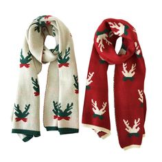 Details: Function: Decoration Gender: Female Style: scarf/silk scarf Color classification: red scarf, apricot scarf Applicable season: winter Size: Length: 170.00 cm/ 66.93 " Wide: 40.00 cm/ 15.75 " Christmas Scarves, Scarf Drawing, Burr Basket, Vintage Leather Shoes, Snood Scarf, Christmas Scarf, Style Scarf, Clothes Vintage, Red Scarf