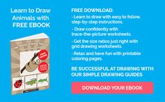 a book with the title learn to draw animals with free ebook