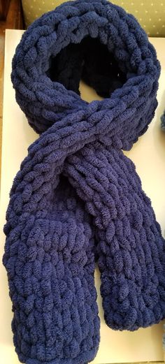 This beautiful mulit-blue scarf is handmade with knit stitching using loop it yarn. This scarf is warm and cozy, lightweight, and super soft and never itchy! Available in different colors Measurements: length 55 inches, width 8 inches Materials: Loop it yarn, polyester Care instructions: Machine wash on gentle cycle, tumble dry low. Blue Crochet Scarves For Winter, Blue Knitted Yarn Scarf, Blue Knitted Scarf One Size, Blue Knitted Yarn Scarves, Blue Hand Knitted Scarf, Blue Knitted Scarves One Size, Cozy Blue Scarf One Size, Blue Knitted One-size Scarf, Blue Knitted Scarf, One Size